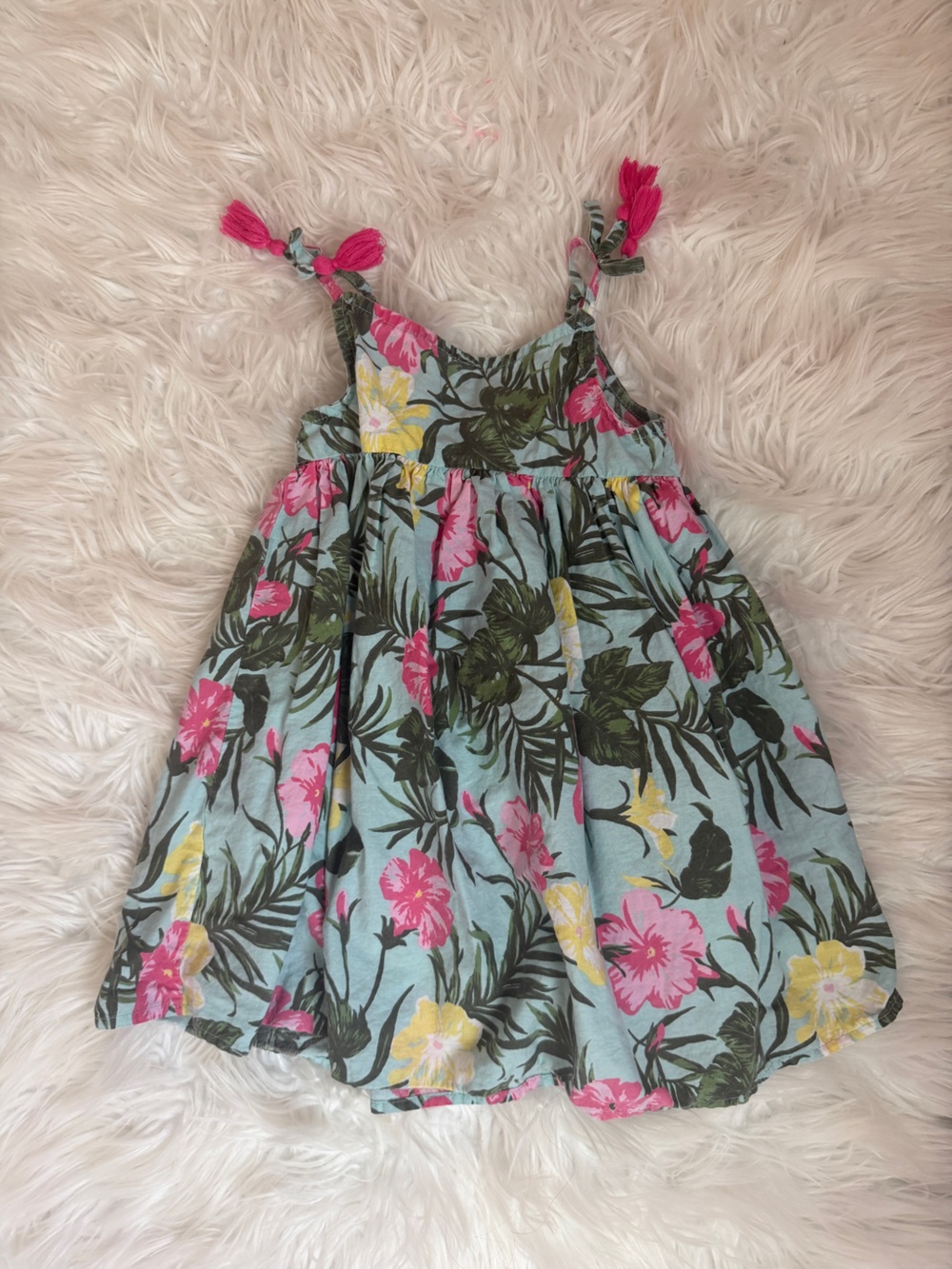 Bundle of 11 Dresses & Jumpers 2T 3T Mixed Prints Summer Cute Florals Tanks - Picture 12 of 15